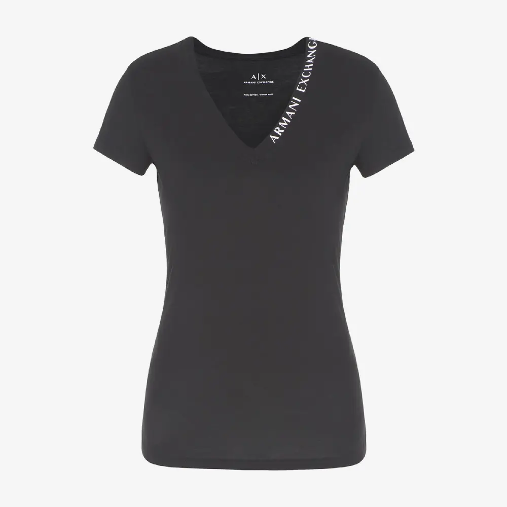

Футболка Armani Exchange Regular Fit, черный