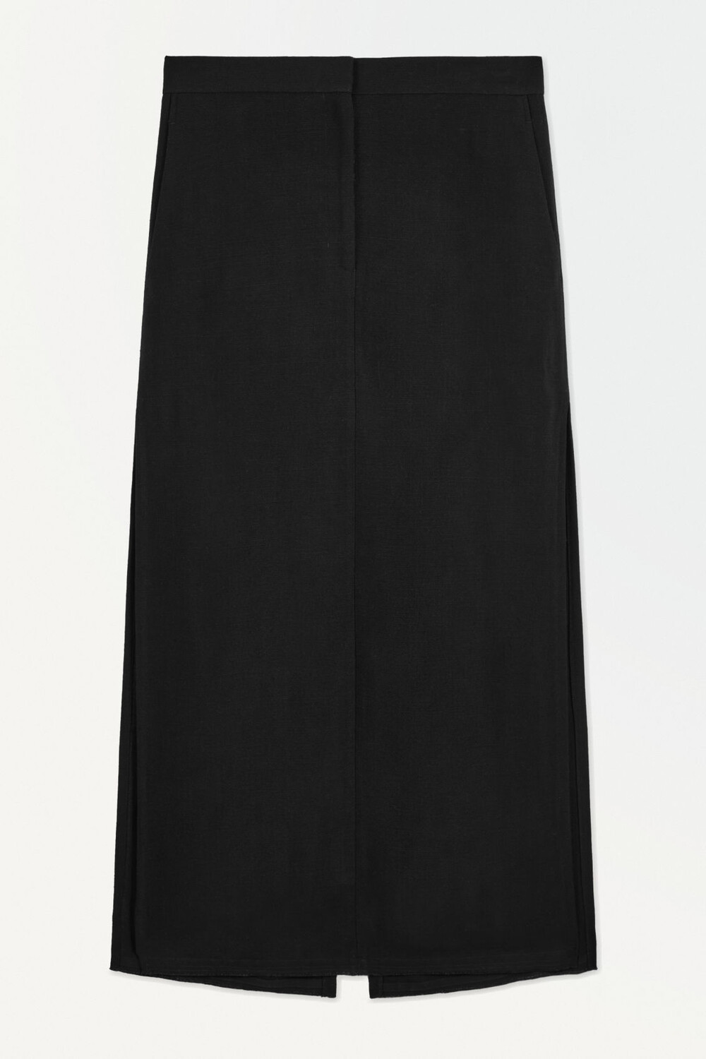 

Юбка Cos Atelier The High-slit Maxi Pencil, черный