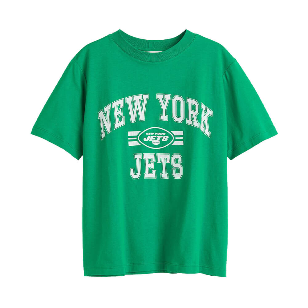 

Футболка H&M Motif New York Jets, зелёный
