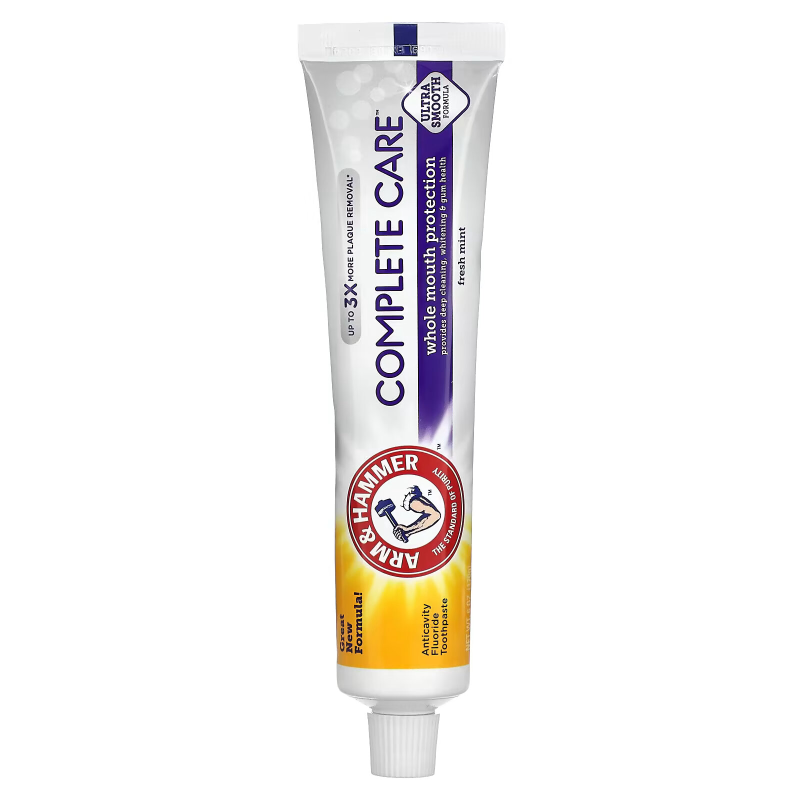 Arm & Hammer, CompleteCare, зубная паста со свежей мятой, 170 г (6,0 унции) - фото