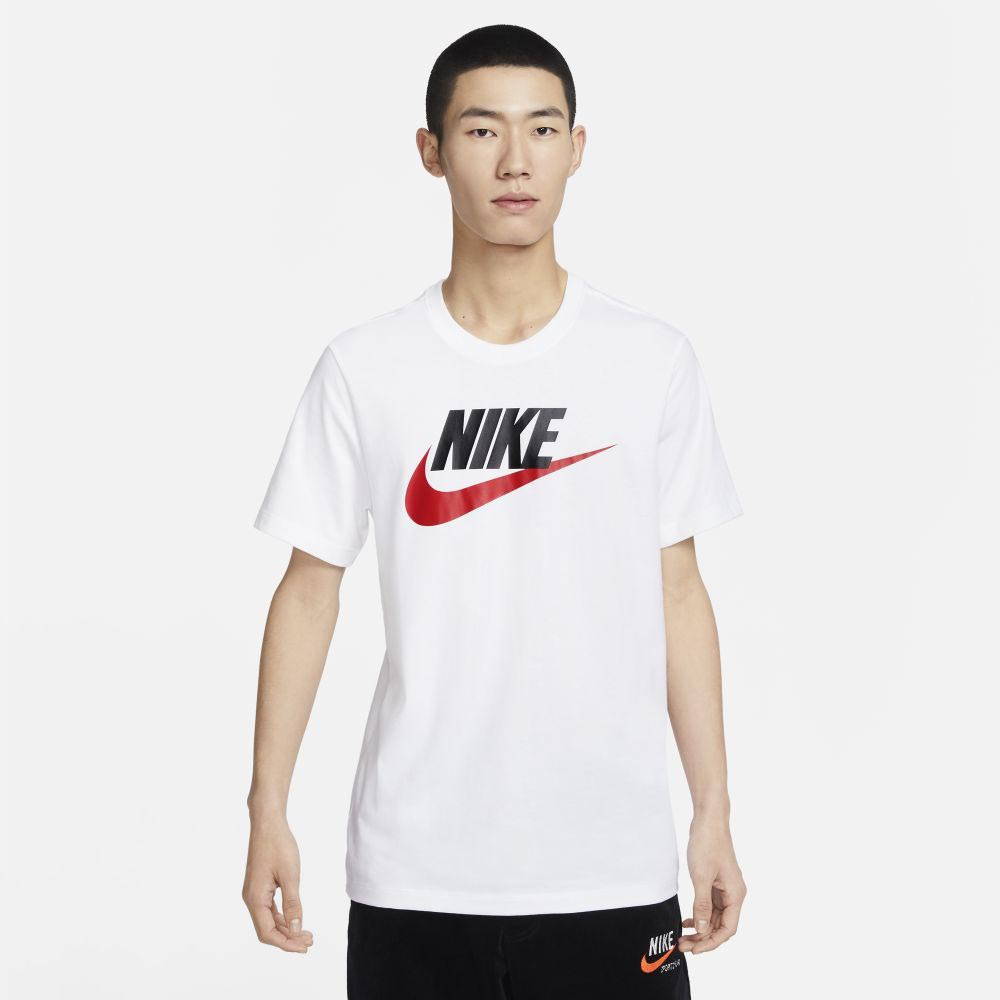 

Футболка Nike Sportswear, черный/белый/красный