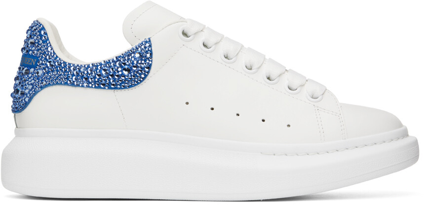 

Белые массивные кеды Alexander McQueen