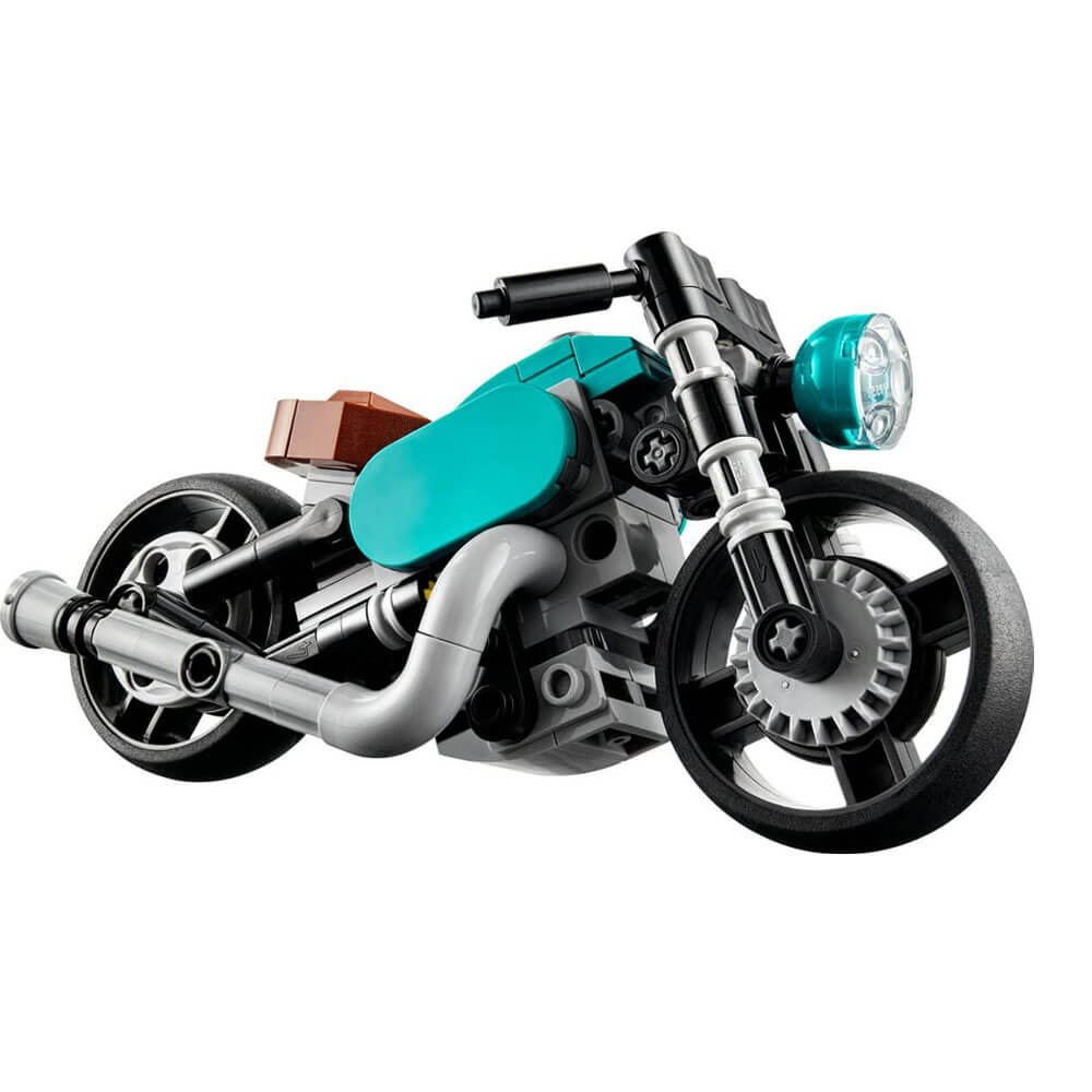 цена Конструктор LEGO Ретро Мотоцикл Creator 3 в 1, 128 деталей