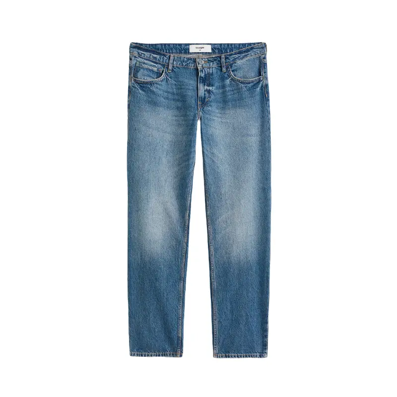 

Джинсы H&M+ Straight Regular, синий