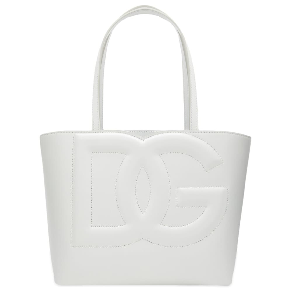 

Сумка Dolce & Gabbana Logo Leather Tote