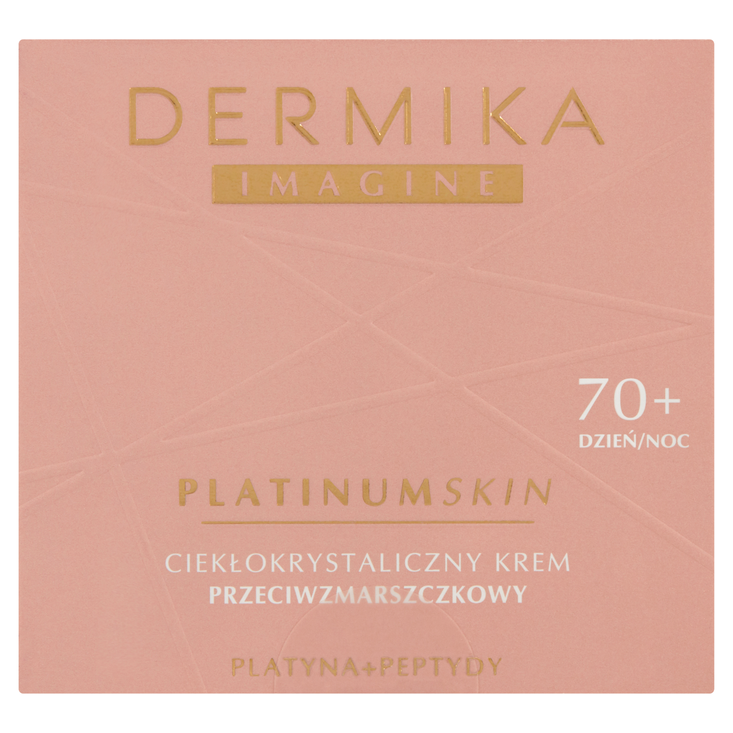 Dermika Imagine Platinum Skin жидкокристаллический крем для лица против морщин 70+ для дня и ночи, 50 мл
