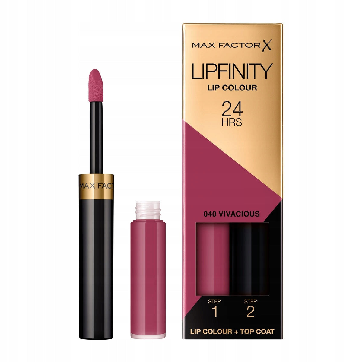 

Max Factor Lipfinity Lip Color двухфазная жидкая губная помада со стойким эффектом 040 Vivacious