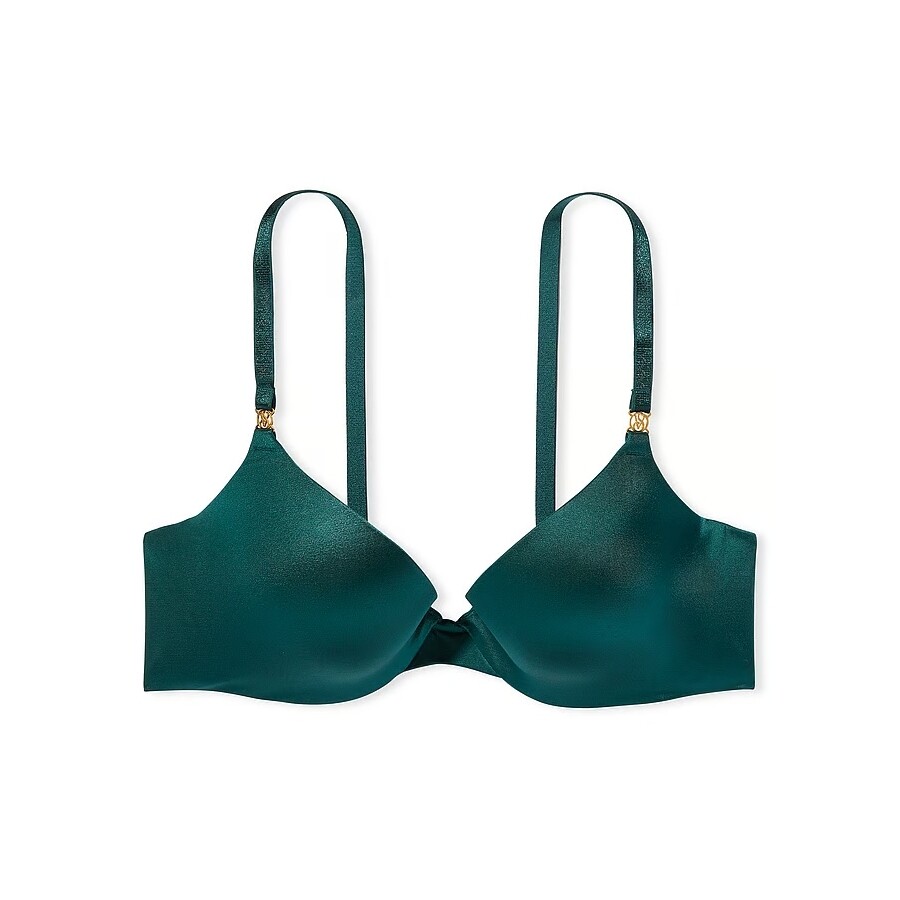 

Бюстгальтер Victoria's Secret Icon Very Sexy Smooth Push-Up Demi, темно-зеленый