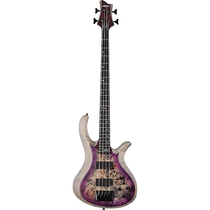 

Электрогитара Schecter Guitar Research Riot-4 Bass Aurora Burst, 1450