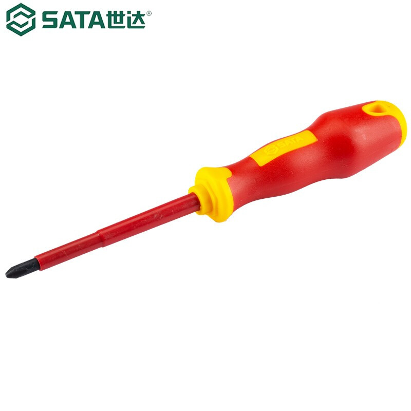 Крестообразная отвертка SATA 61221 серии T #0x60MM