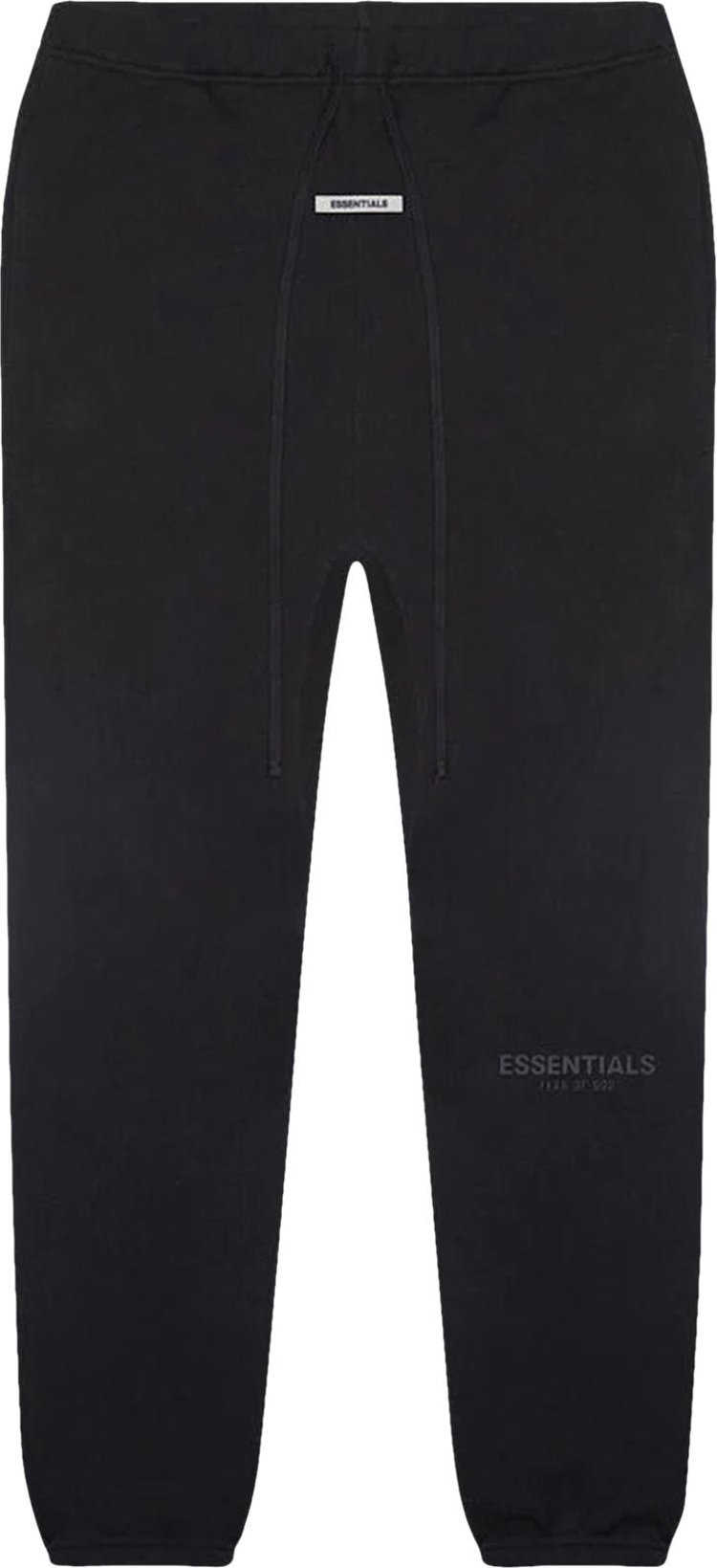 Спортивные брюки Fear of God Essentials Sweatpants 'Black', черный спортивные брюки burberry shark appliqué sweatpants black черный