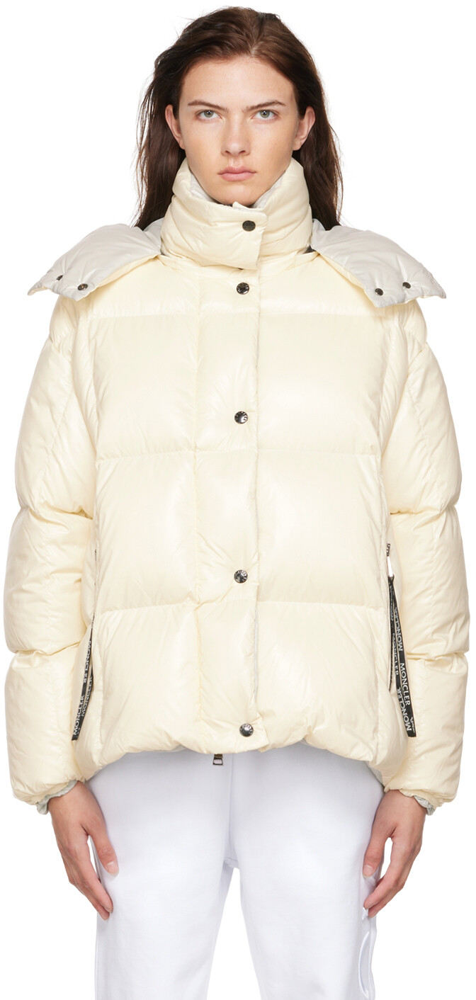 

Пуховик Off-White Parana Moncler, Белый