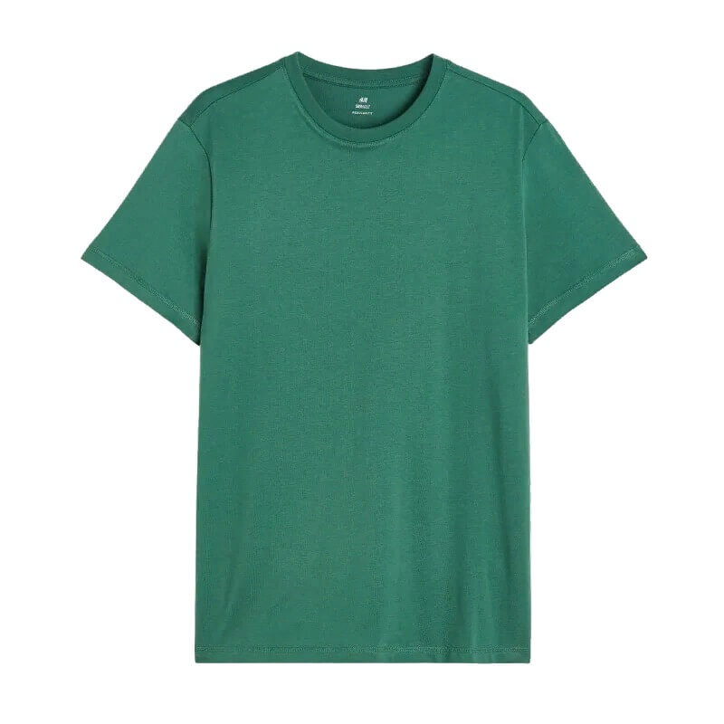 

Футболка H&M COOLMAX Regular Fit, темно-зеленый