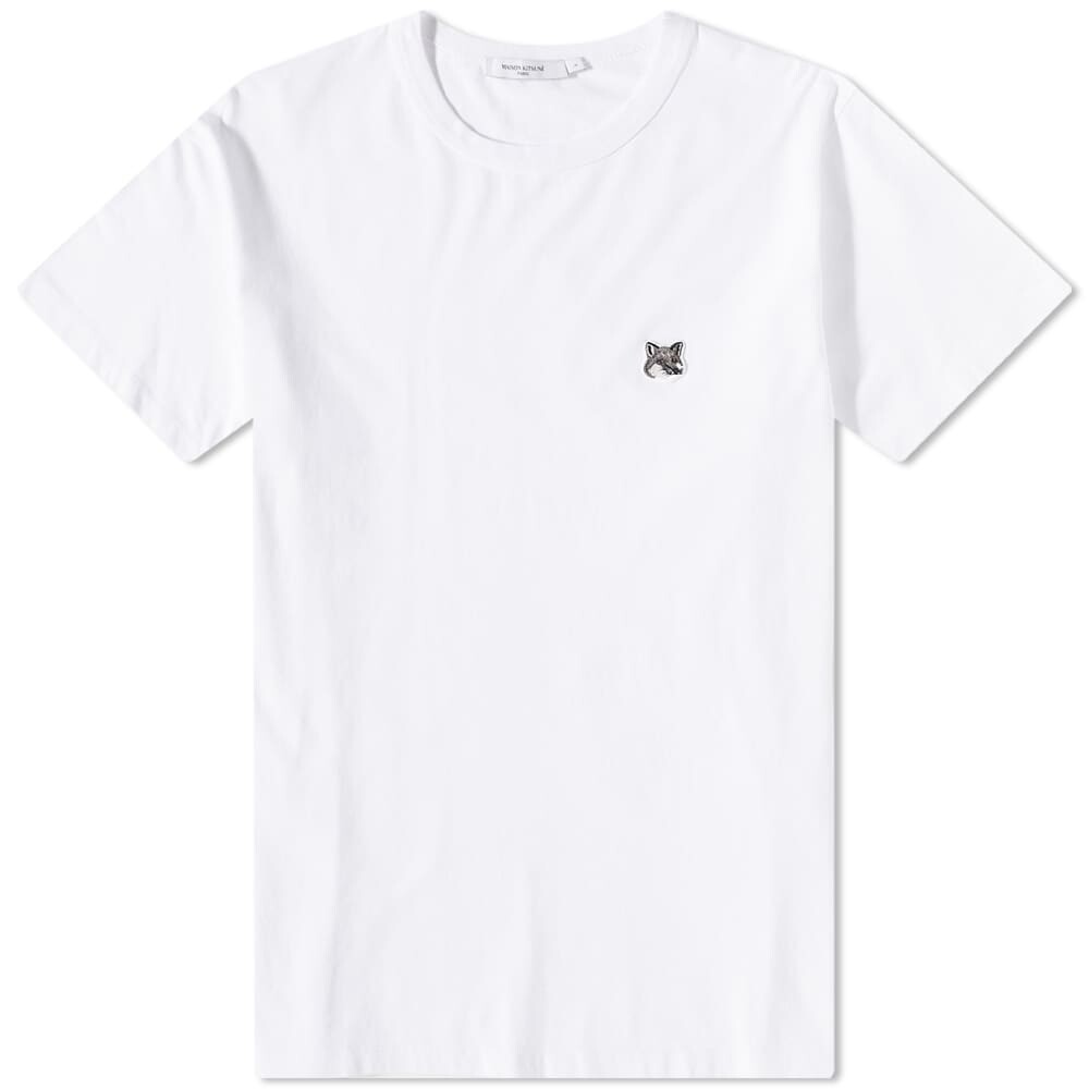 

Футболка Maison Kitsuné Grey Fox Head Patch Classic Tee, Серый