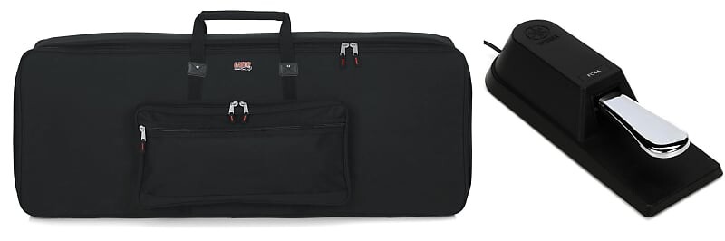 

Gator GKB-76 Padded Keyboard Gig Bag в комплекте с педалью сустейн/педальным переключателем Yamaha FC4A Yamaha + Gator FC4A=1 GKB-76=1