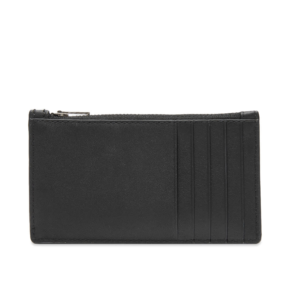

Кошелек Coach Leather Zip Closure Card Case