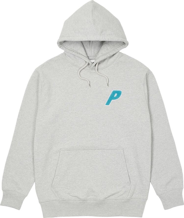 

Толстовка Palace Tri-Chenille Hood 'Grey Marl', серый