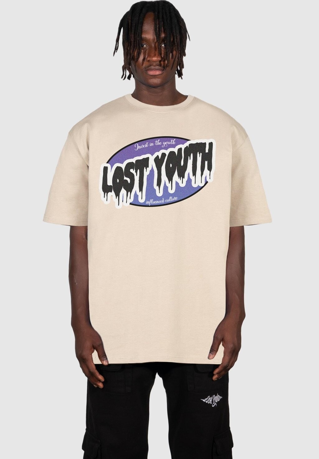 

Футболка с принтом Lost Youth