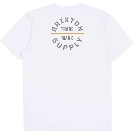 

Футболка Oath V Standard – мужская Brixton, цвет White/Grey/Monarch