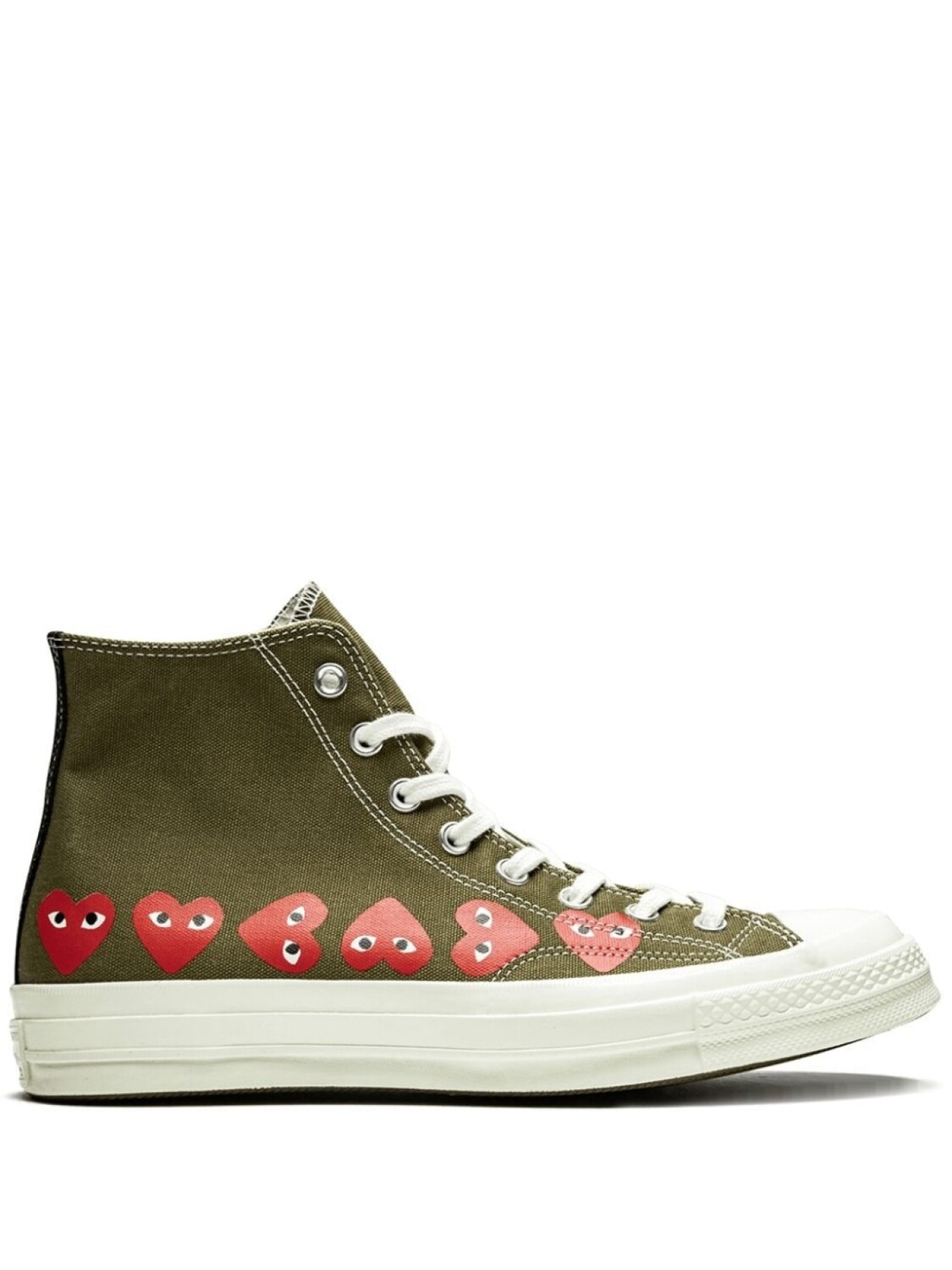 

Высокие кеды Chuck 70 из коллаборации с Comme des Garçons Converse, зеленый