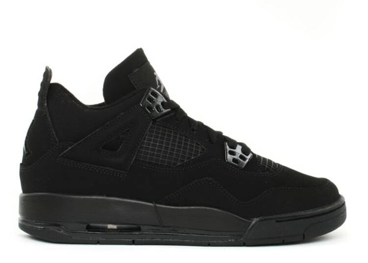 

Кроссовки AIR JORDAN 4 RETRO GS 'BLACK CAT' 2006, черный