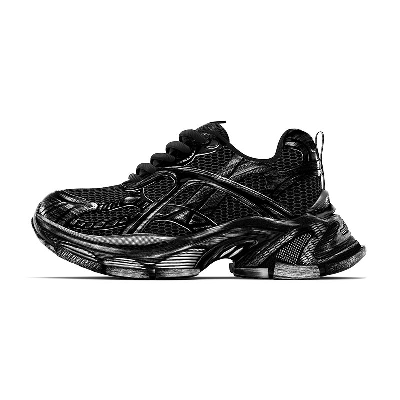 

Кроссовки унисекс с низким верхом Chikoku, цвет Carbon Black [Women's Style]