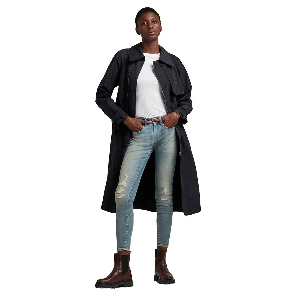 

Куртка G-Star Long Trench, синий