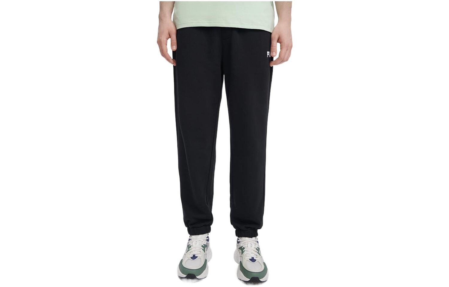 

Мужские трикотажные спортивные штаны FILA, цвет Black