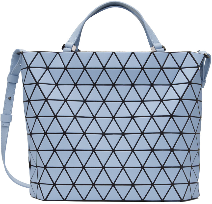 

Матовая сумка-тоут с синими кристаллами Bao Bao Issey Miyake