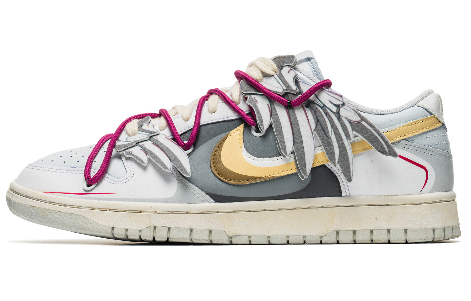 

Кроссовки для скейтбординга Dunk мужские с низким верхом серые/белые Nike, Белый, Кроссовки для скейтбординга Dunk мужские с низким верхом серые/белые Nike