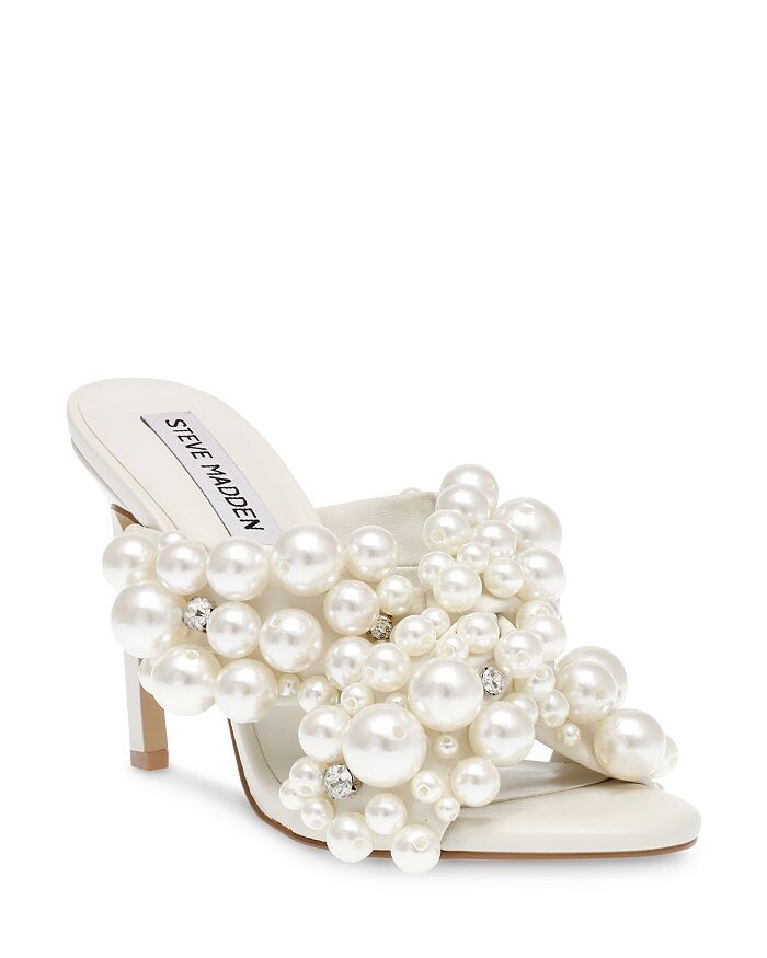 

Женские босоножки без шнуровки Mirabella на высоком каблуке с украшением STEVE MADDEN