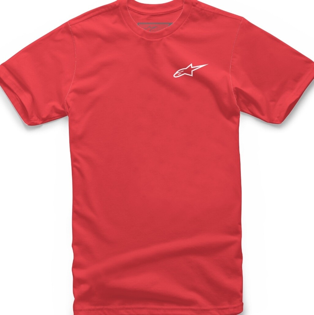 

Футболка Alpinestars Neu Ageless Tee, красный/белый