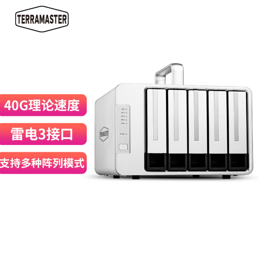 

Сетевое хранилище Tieweima TerraMaster D5 Thunderbolt 5-дисковое