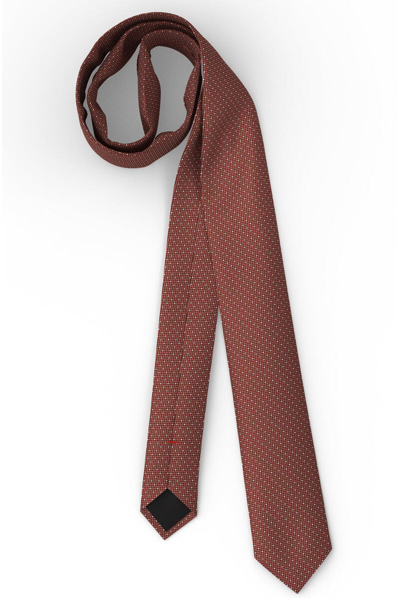 Галстук 6см HUGO, красный галстук хаки черно серый 6см