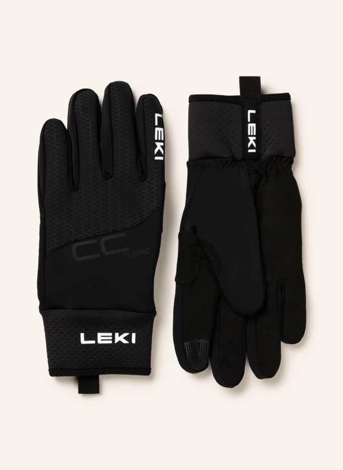 Лыжные перчатки cc thermo Leki, черный