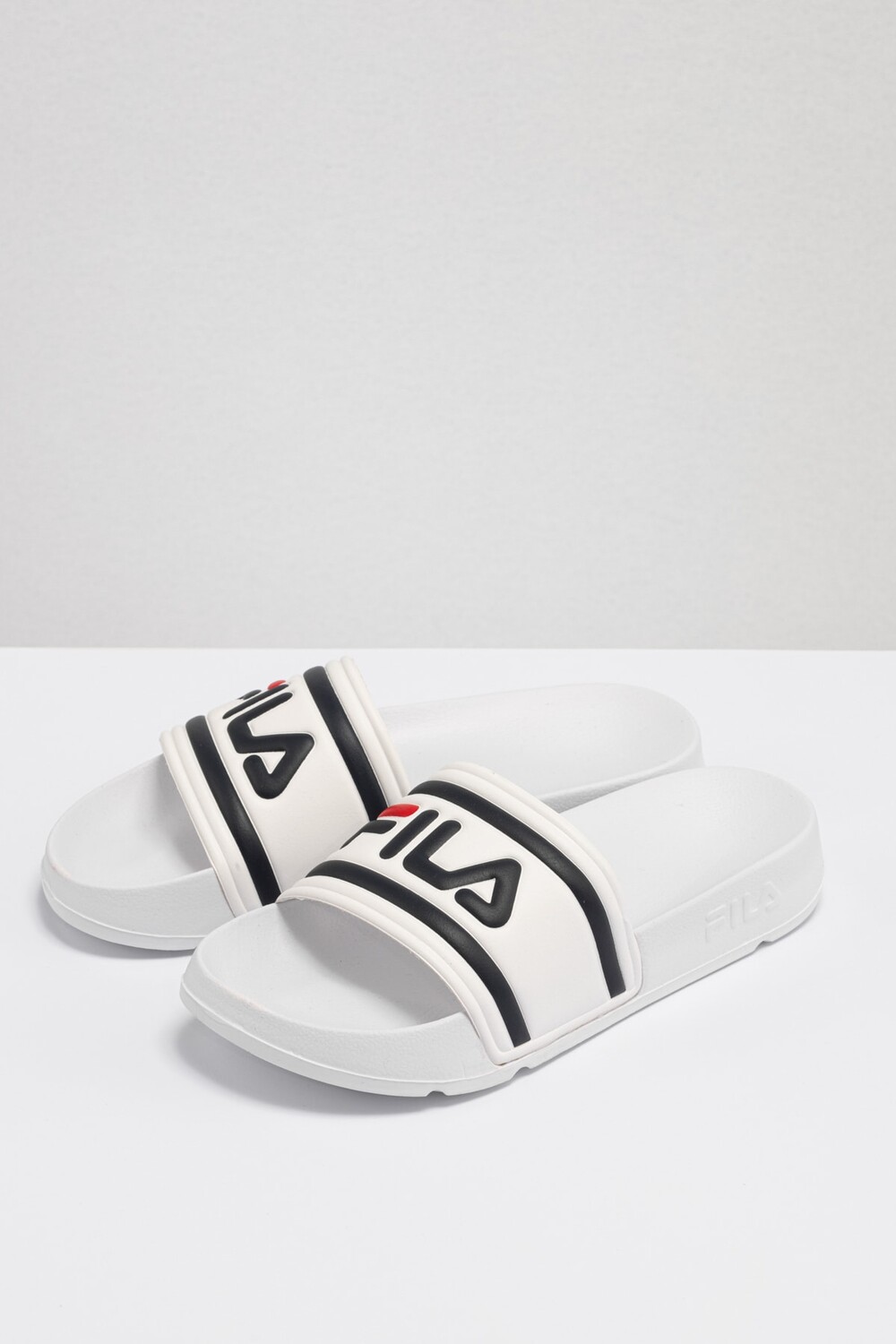 

Мюли - Белый - Плоская подошва Fila, белый