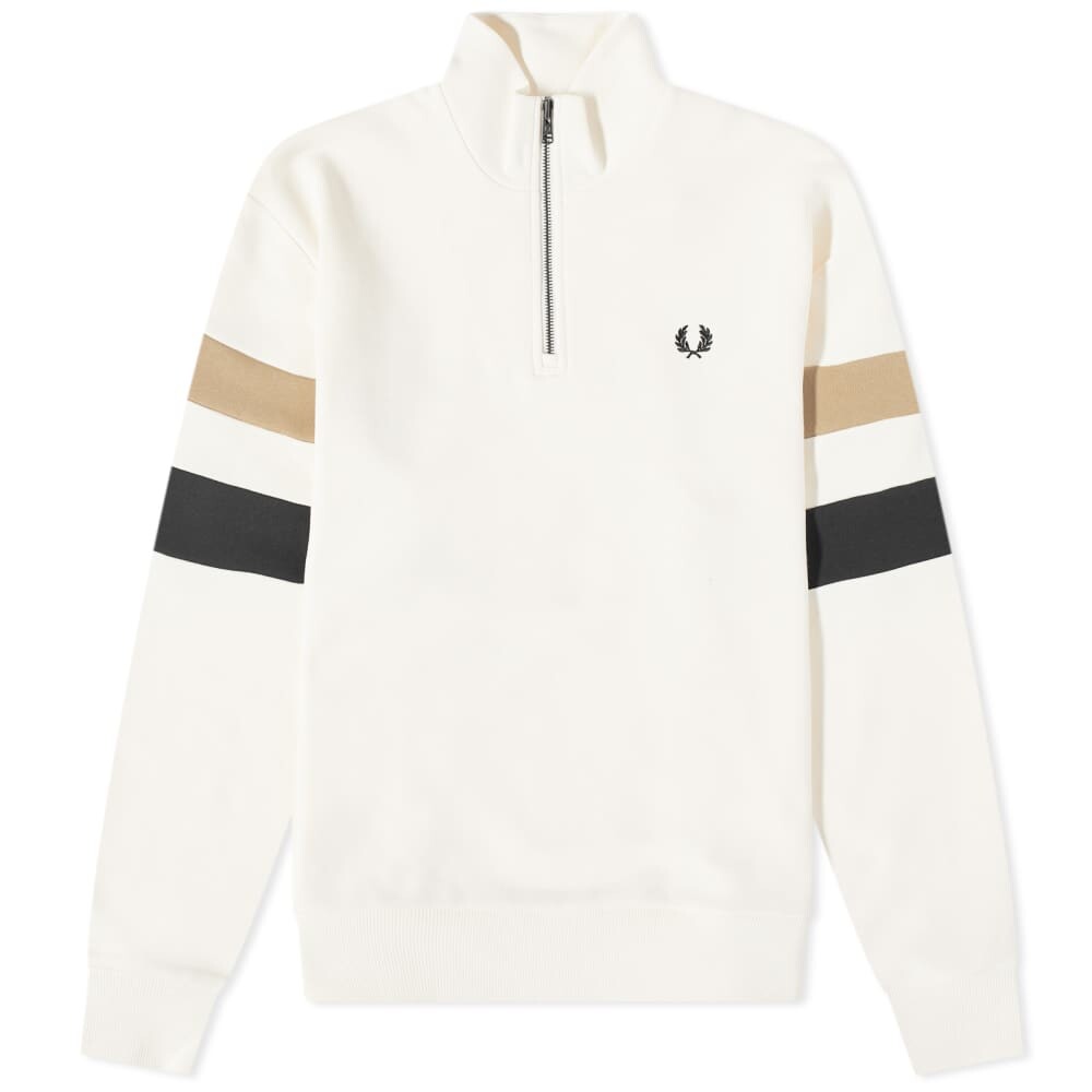 

Толстовка Fred Perry Tipped Sleeve Half Zip Sweat