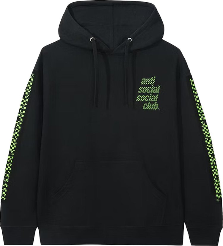 Худи Anti Social Social Club Food Court Hoodie 'Black', черный - фото