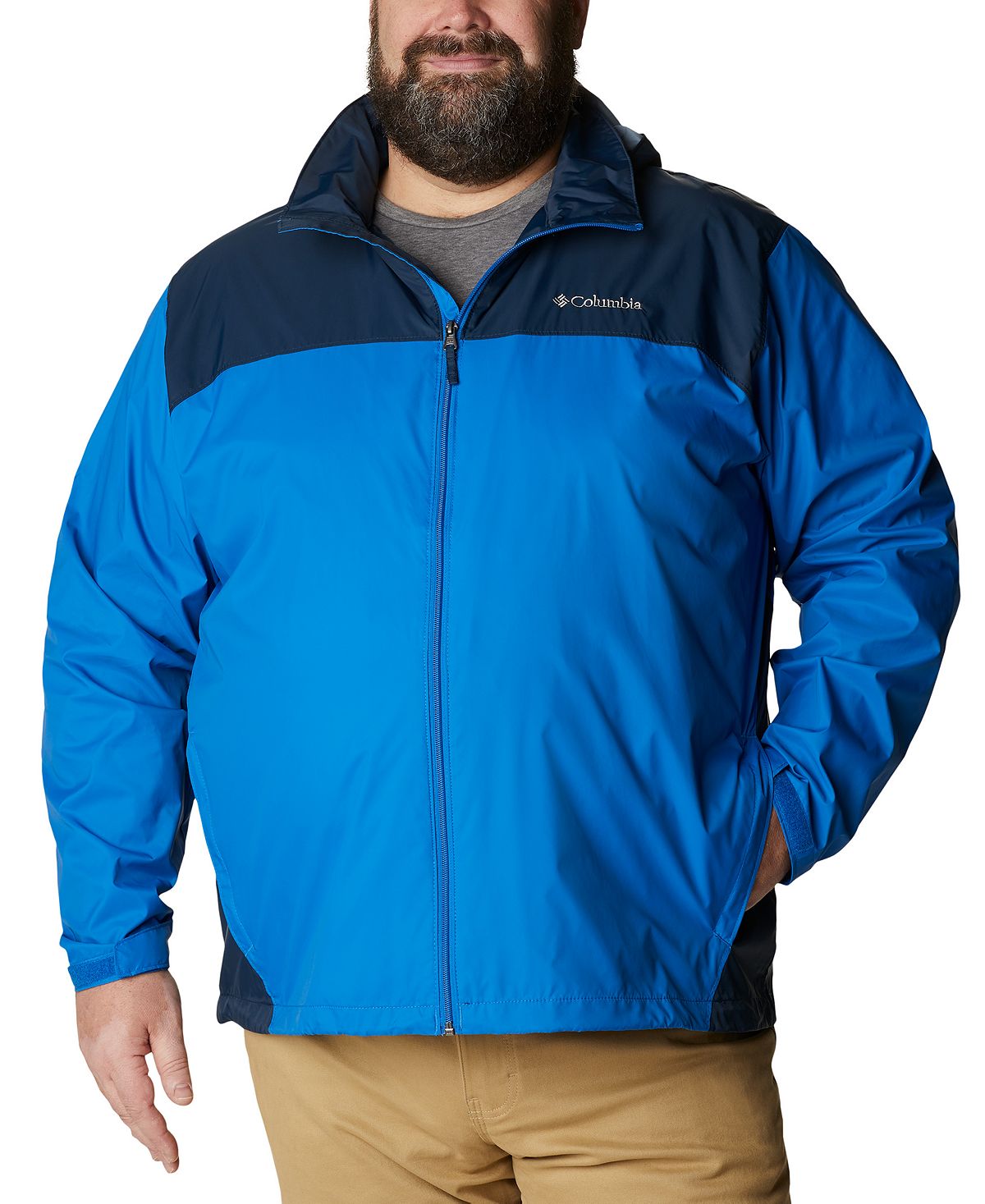 Мужская куртка от дождя glennaker lake big & tall Columbia, мульти мужская куртка в студенческом стиле с цветными блоками черный