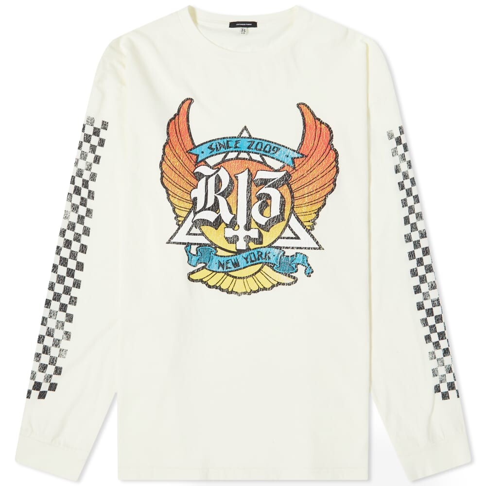 

Футболка R13 Skate Long Sleeve Graphic Top