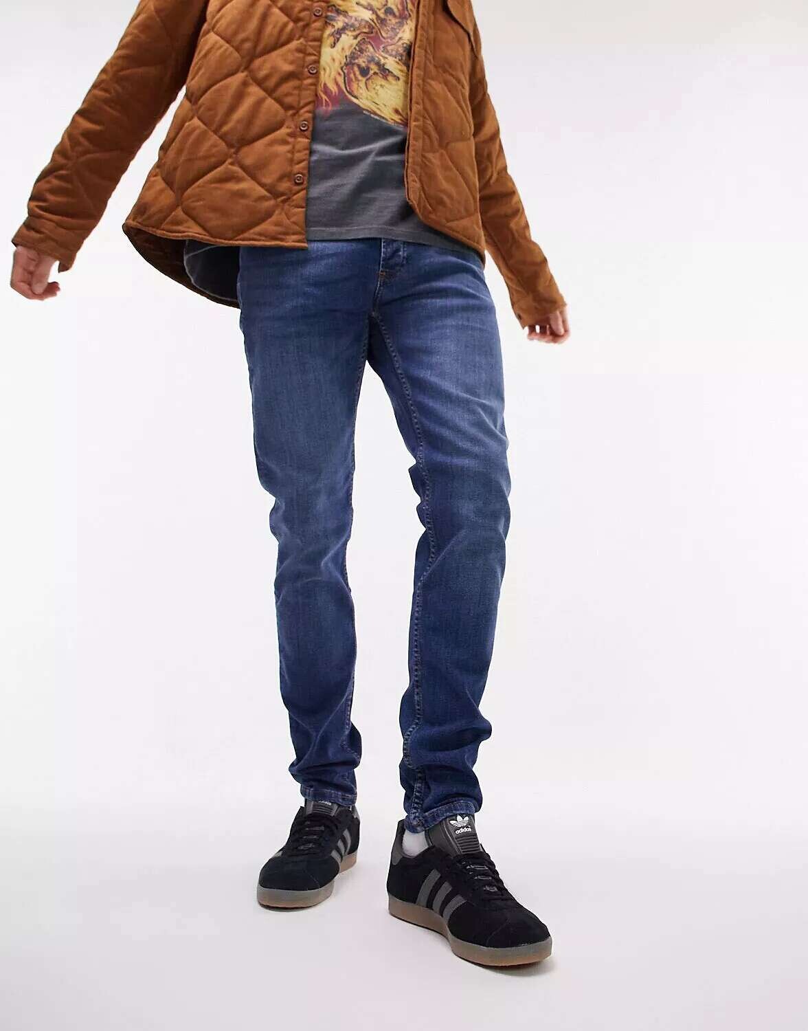 

Джинсы скинни стрейч Topman после стирки