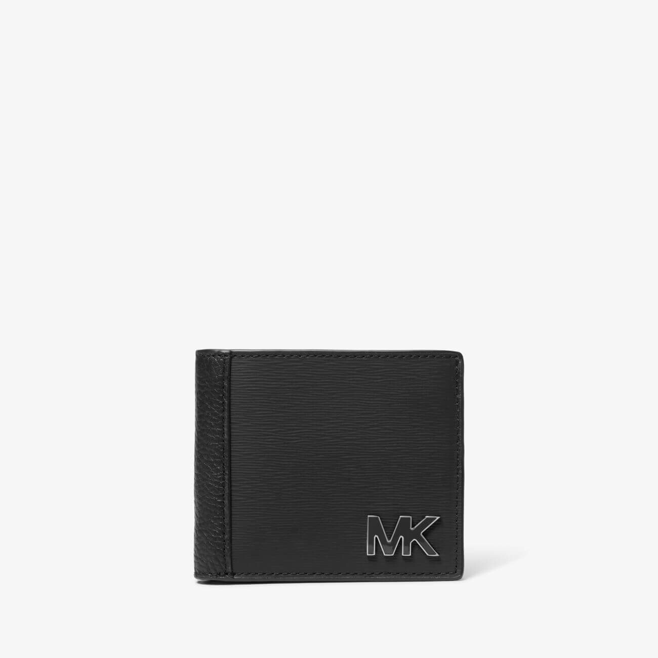 

Кошелек Michael Kors Hudson Leather Billfold, черный