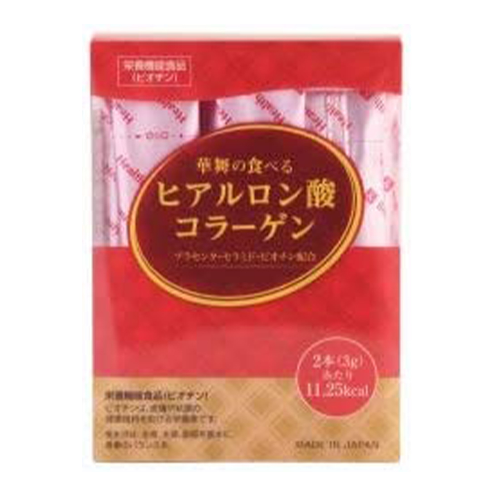 Пищевая добавка Sokensha AFC Hanabai Eat Hyaluronic Acid Collagen, 3 упаковки, 30х3 стиков