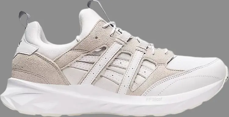 

Кроссовки tarther blast re 'white glacier grey' Asics, белый