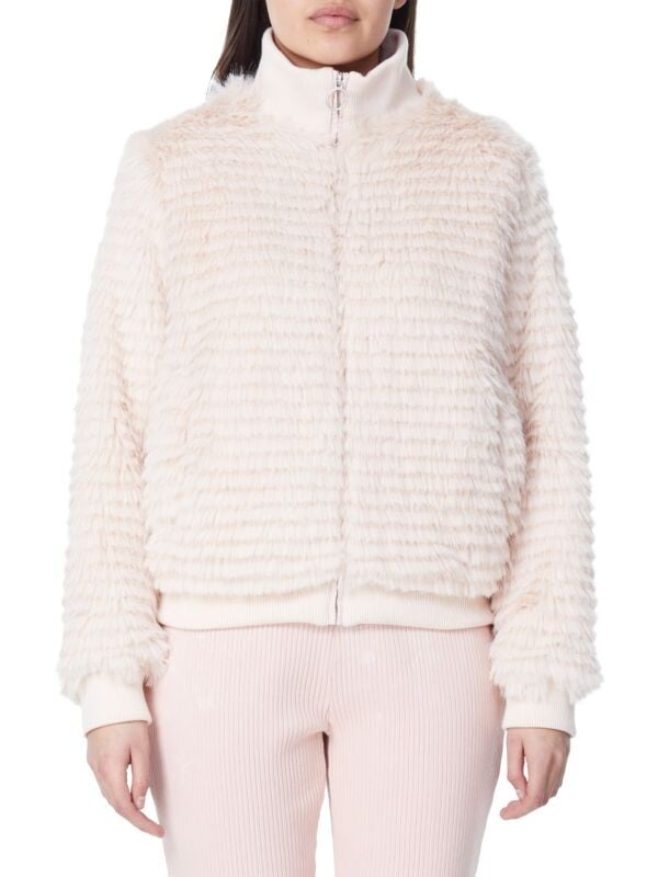 

Куртка Eleven Paris из искусственного меха, черный