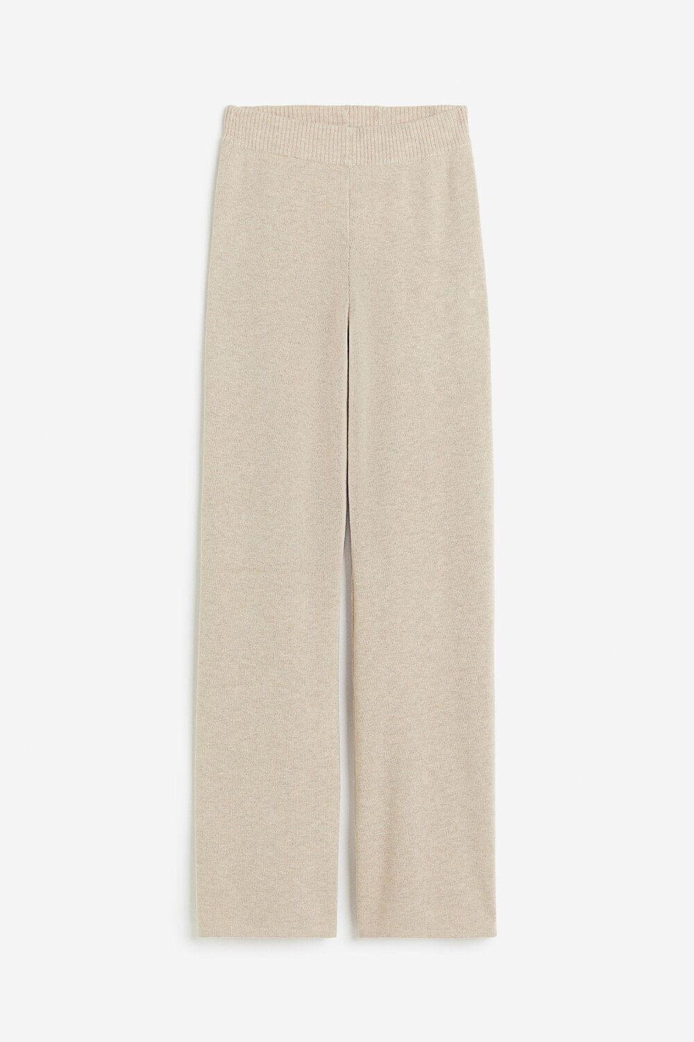 

Брюки H&M Flared, светло-бежевый