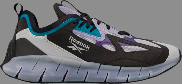 

Кроссовки zig kinetica concept type 2 'black teal' Reebok, черный