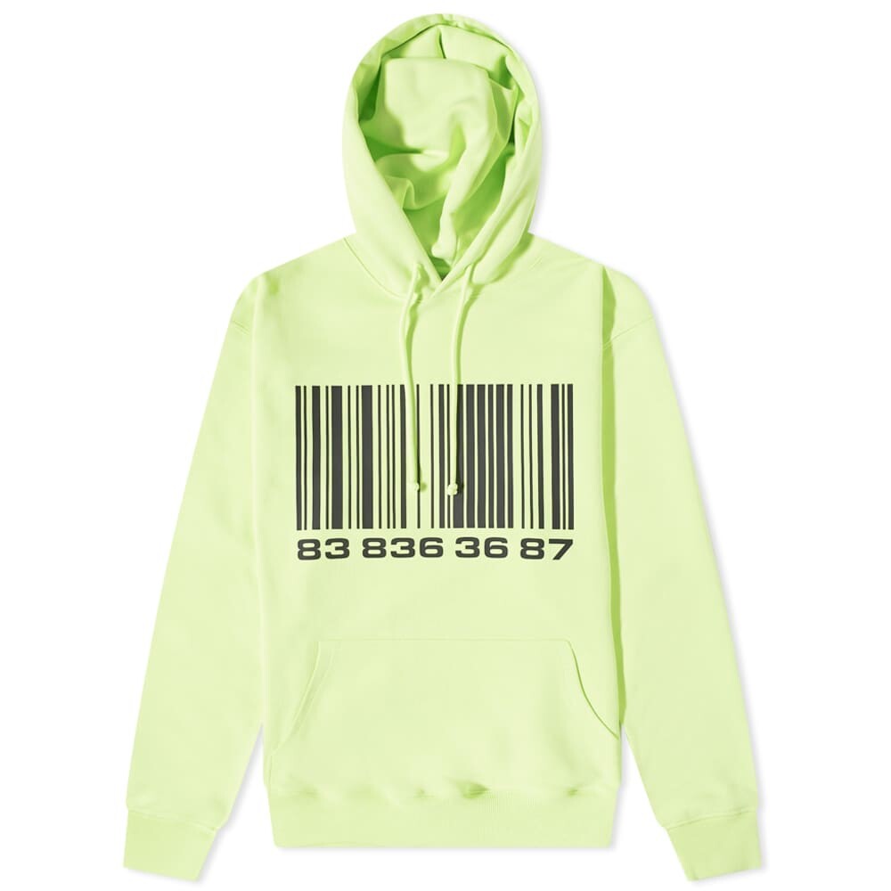 

Толстовка VTMNTS Big Barcode Popover Hoody, Желтый