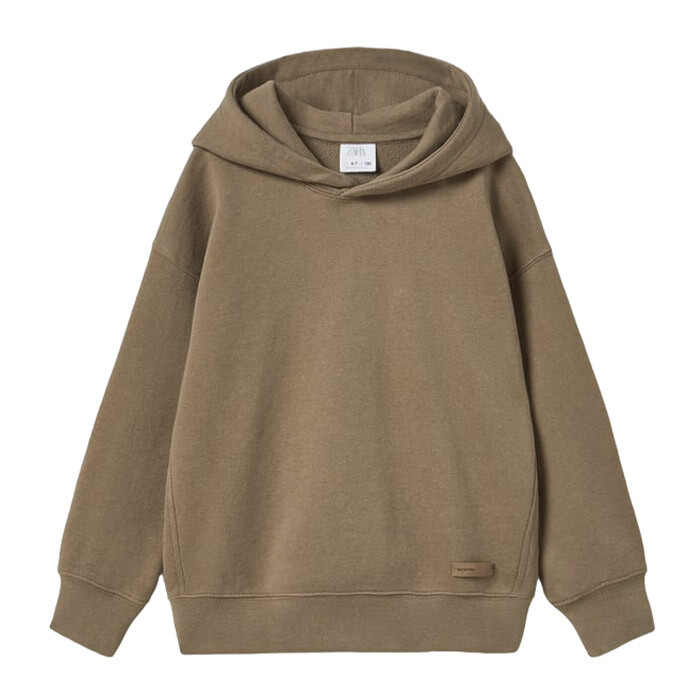 

Худи Zara Kids True Neutrals, светло-коричневый