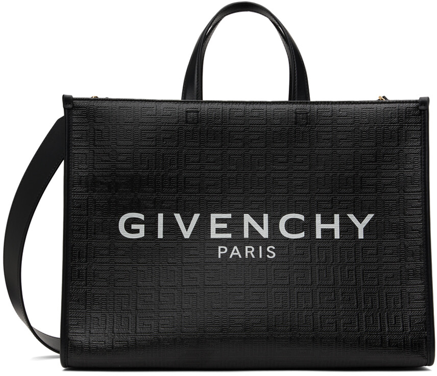 

Черная объемная сумка среднего размера 4G Givenchy
